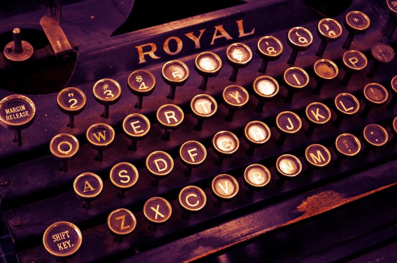 Exclusive Stories Typewriter